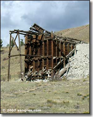 Mine tipple just west of Creede
