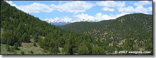 Bosque del Oso State Wildlife Area in Las Animas County between Weston and Stonewall, Colorado