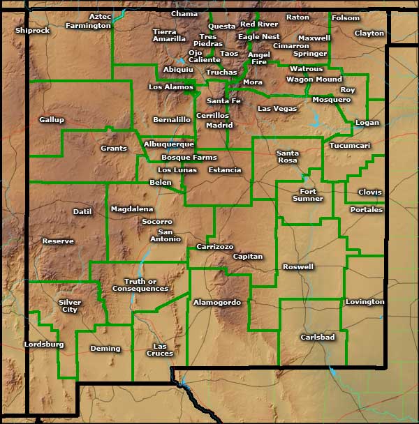New Mexico Information Photos And Maps