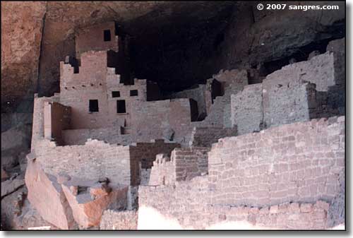 Cliff dwellings at Mesa Verde National Park
