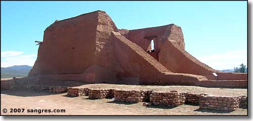 Pecos Pueblo mission church