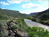 The Rio Grande at Orilla Verde National Recreation Area
