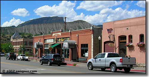 On Main Avenue in Durango, Colorado