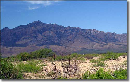 The Chiricahua Mountains in Coronado National Forest