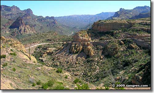 The Apache Trail Scenic Byway, Arizona