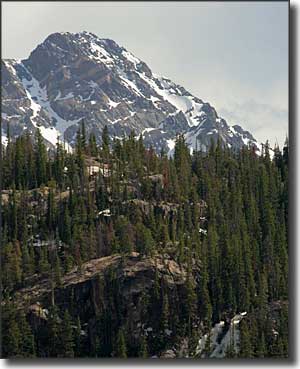 Typical mountain view in Eagles Nest Wilderness