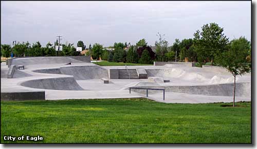 Eagle, Idaho skateboard park