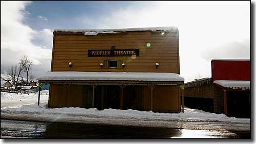 The Peoples Theater in Council, Idaho
