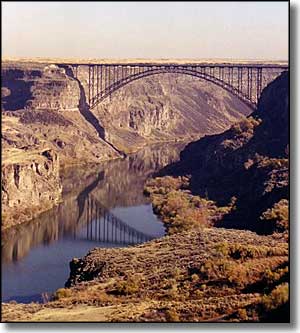 Perrine Bridge over the Snake River, Twin Falls, Idaho