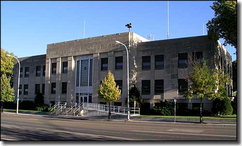 Custer County Courthouse in Miles City, Montana
