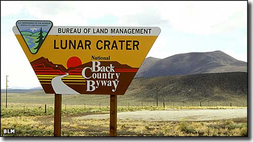 Lunar Crater Back Country Byway, Nevada