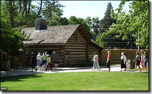 The museum at Mormon Station State Historic Park