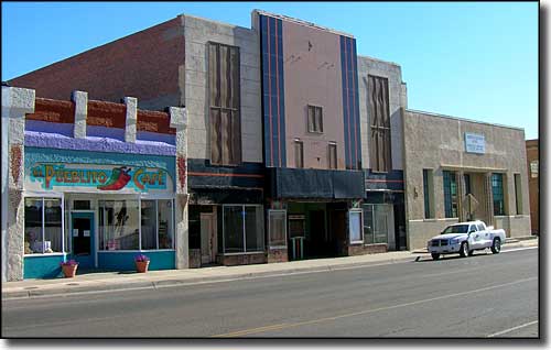 In the old part of downtown Tucumcari