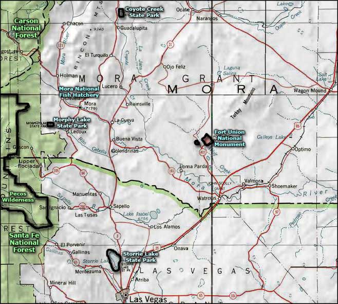 Coyote Creek State Park area map