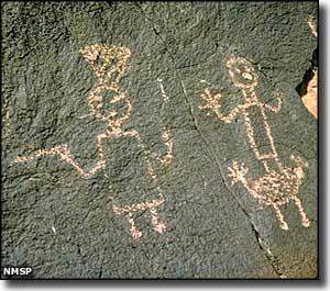 Petroglyphs at Conchas Lake State Park