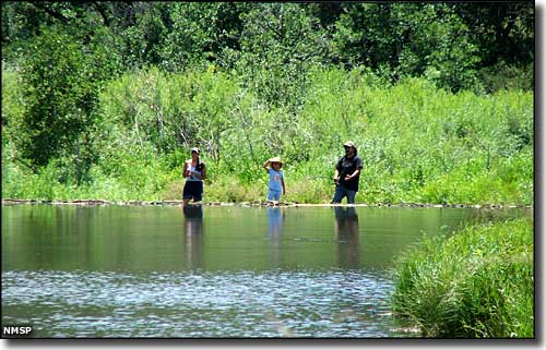Fisherfolks at Coyote Creek State Park