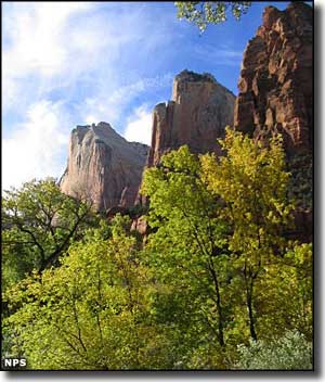 Court of the Patriarchs at Zion National Park